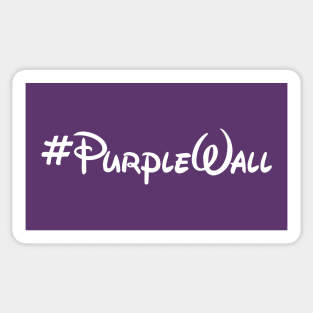 #PurpleWall Sticker